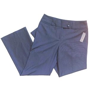 Covington Navy Straight Leg Dress Trousers Pants